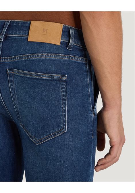 Jeans Indie in blu denim stretch PT TORINO | Pantaloni | C5ZP01Z0SK43